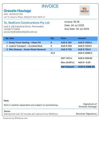 dump-truck-invoice