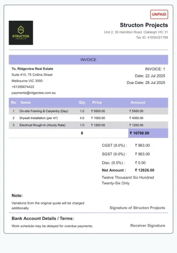 INR - Contractor