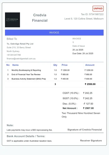 INR - Financial Advisor